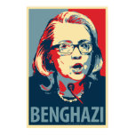 Hillary Clinton "Benghazi" Obama Parody Poster