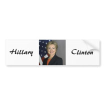 Hillary Clinton Bumper Sticker