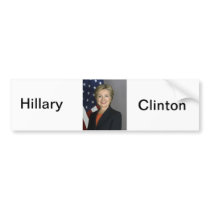 Hillary Clinton Bumper Stickers