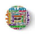Hillary Clinton buttons by WanderingWomyn Hillary Clinton buttons