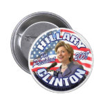 hillary clinton button