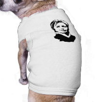 Hillary Clinton pet clothing by Politicaltshirts Hillary Clinton pet clothing