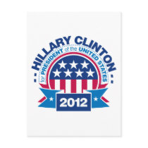 Hillary Clinton for President 2012 postcards