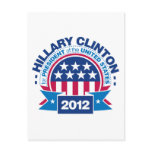 Hillary Clinton for President 2012 postcards