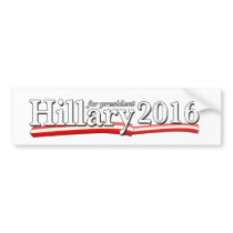 Funny Hillary Bumper Sticker on Hillary Clinton For President 2016 ...