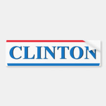 Hillary Clinton for President 2016 Bumper Stickers