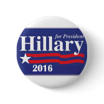 Hillary Clinton for President 2016 Pin