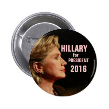 Hillary Clinton for President 2016 Pins