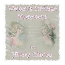 Hillary Clinton for President posters