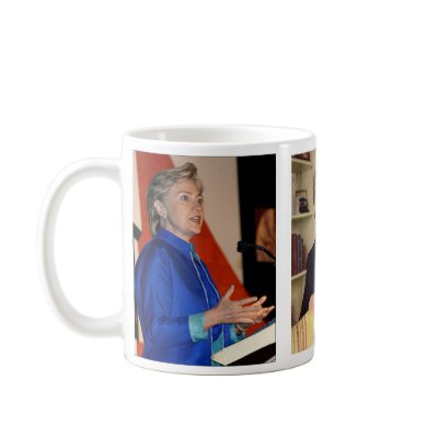 Hillary Clinton, Hillary Clinton, Hillary Clinton Mugs by Mark_Killingsworth