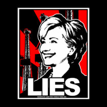 Hillary Clinton: LIES! posters