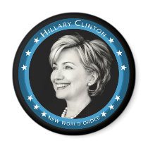 hillary clinton : new world order magnets