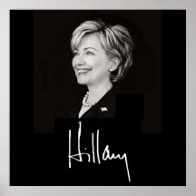 Hillary Clinton POSTER Print