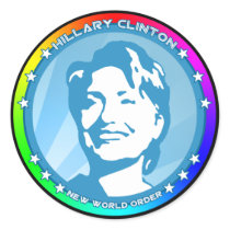 hillary clinton. rainbow. stickers by chromatosis hillary clinton. rainbow. stickers