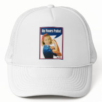 Hillary Clinton, Rosie the Riveter, Up Yours Palin hats