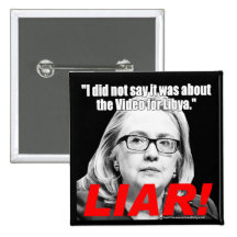 Hillary Clinton the Liar! Pin