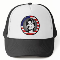 hillary clinton : us flag : hats by asyrum hillary clinton : us flag : hats