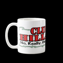 Hillary Club Skull Mug mugs
