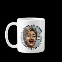 Hillary Cry Baby Mug mugs