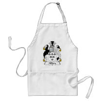 Hillary Family Crest aprons by coatsofarms Hillary Family Crest aprons