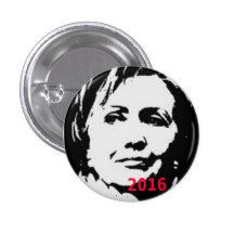 Hillary for President 2016 Button