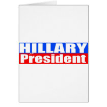 Hillary for President Cards