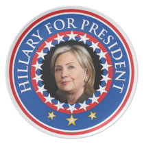Hillary for President - Seal plates