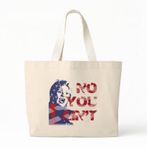 Hillary Harpy -- NO YOU AIN'T, 'Bama! Bags