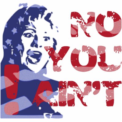 Hillary Harpy -- NO YOU AIN'T, 'Bama! Cut Outs by nagasaki_fats