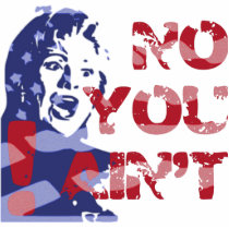 Hillary Harpy -- NO YOU AIN'T, 'Bama! photo sculptures
