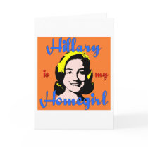 hillary is my homegirl cards
