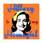hillary is my homegirl kid's t-shirt