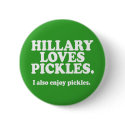Hillary Loves Pickes V2 buttons