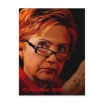 Hillary Marx Clinton postcards