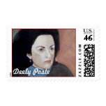 Hillary painting2, Deely Poste - Customized Stamp