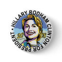 Hillary Rodham Clinton for President  Button 