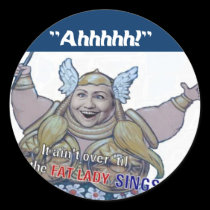 Hillary Sings Stickers by elfyboy Hillary Sings Stickers