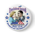 Hillary vs. Obama Button by buttonZup Hillary vs. Obama Button