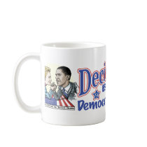 Hillary vs. Obama Mug by buttonZup Hillary vs. Obama Mug