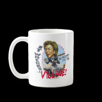 Hillary Wrecks Village Mug mugs