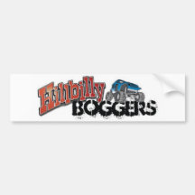 Hillbilly Boggers Bumper Sticker