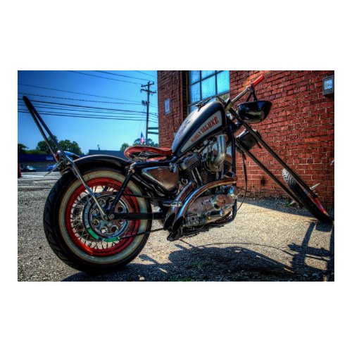 Hillbilly Deluxe Sportster Chop print
