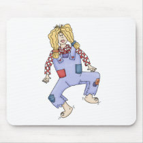 hillbilly gal mousepads