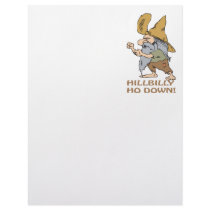 HillBilly Ho Down Letterhead
