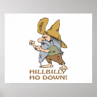 HillBilly Ho Down Posters