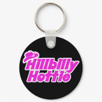 Hillbilly Hottie Pink keychains by BoogieMonst Hillbilly Hottie Pink keychains