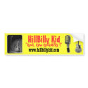 HillBilly Kid Bumper Sticker bumper stickers