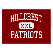 Hillcrest - Patriots - High - Tuscaloosa Alabama Greeting Cards