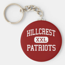 Hillcrest - Patriots - High - Tuscaloosa Alabama Keychain