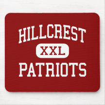 Hillcrest - Patriots - High - Tuscaloosa Alabama Mouse Pads